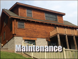  Kenbridge, Virginia Log Home Maintenance